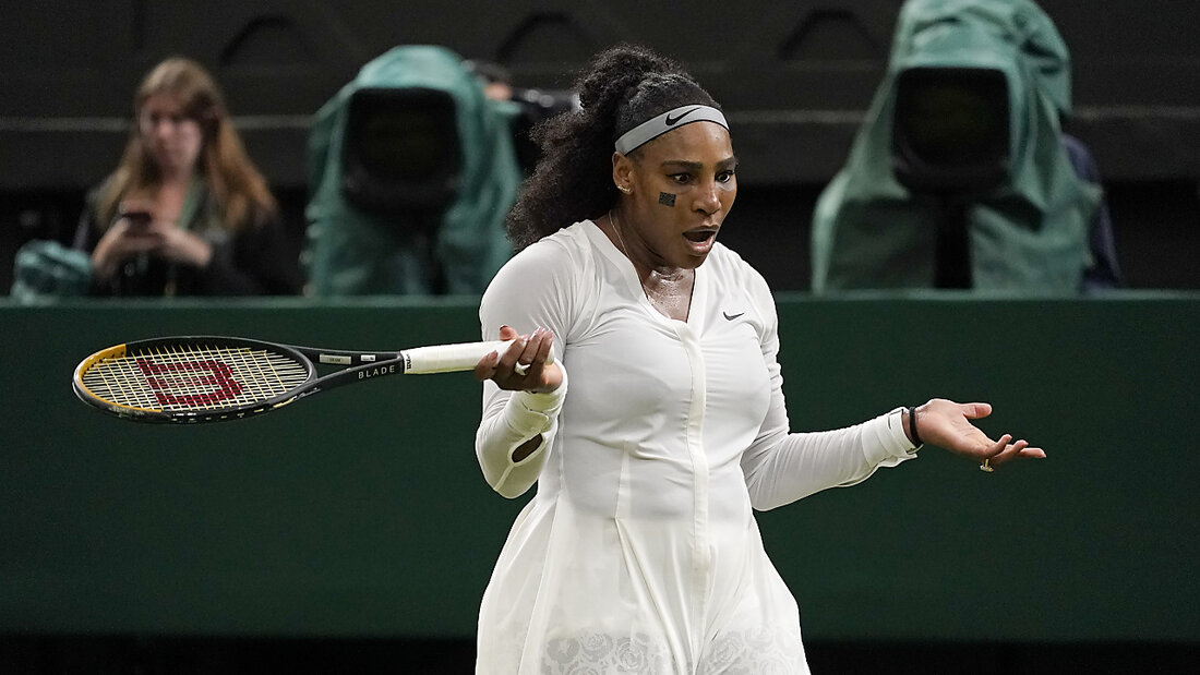 Dreieinviertel Stunden vergeblich gekämpft: Serena Williams schied in Wimbledon in der 1. Runde aus 20220628234033742.jpg
