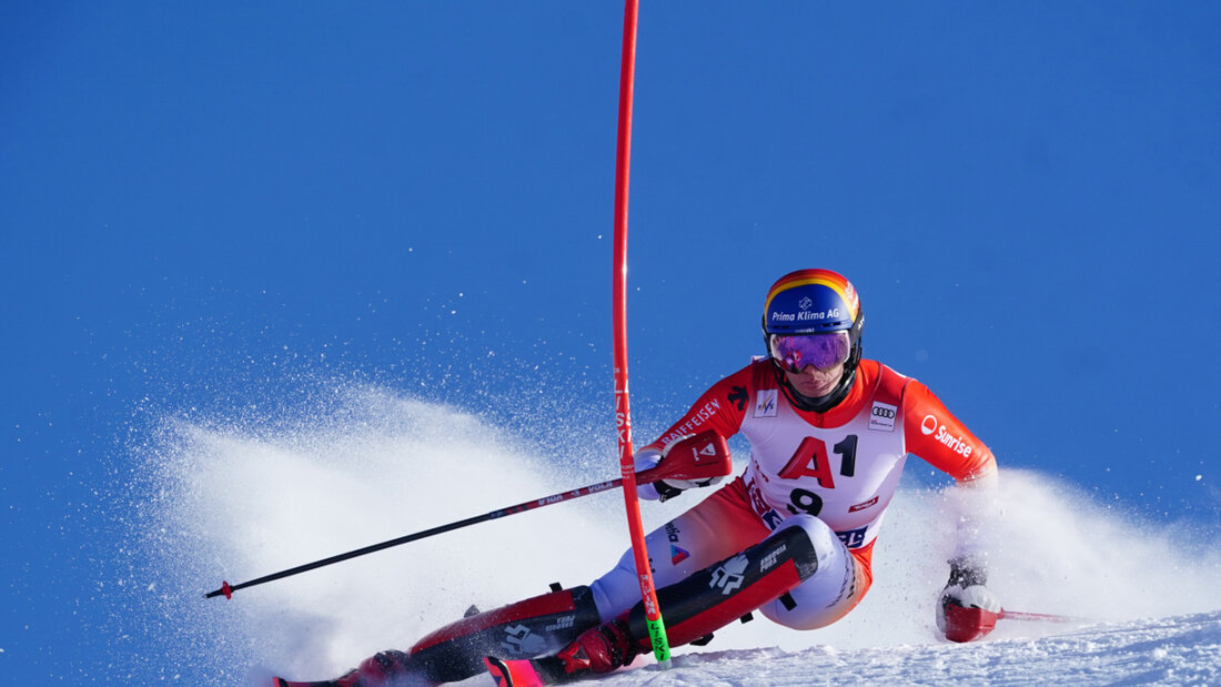 Darf sich Hoffnungen auf den ersten Podestplatz im Weltcup machen: Tanguy Nef belegt nach dem 1. Lauf in Gurgl den 2. Platz 20251122114111787.jpg