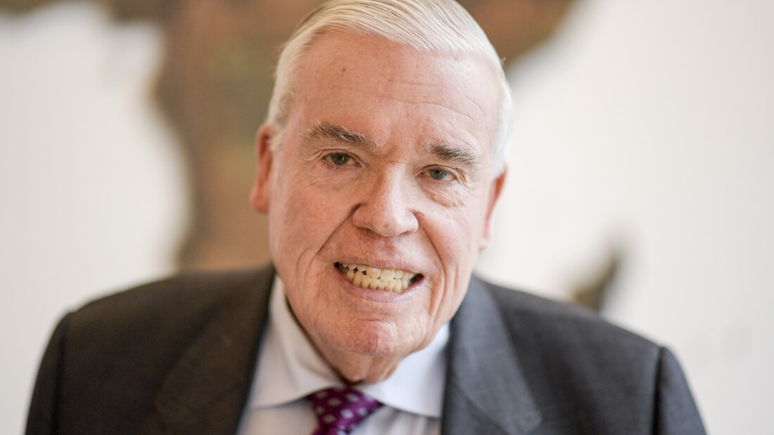 Der Logistikmilliardär Klaus-Michael Kühne ist in der Nacht auf Montag im Alter von 89 Jahren gestorben. Dies berichtet das deutsche "Manager Magazin" unter Berufung auf sein Umfeld. (Archivbild) 20260824110526370.jpg