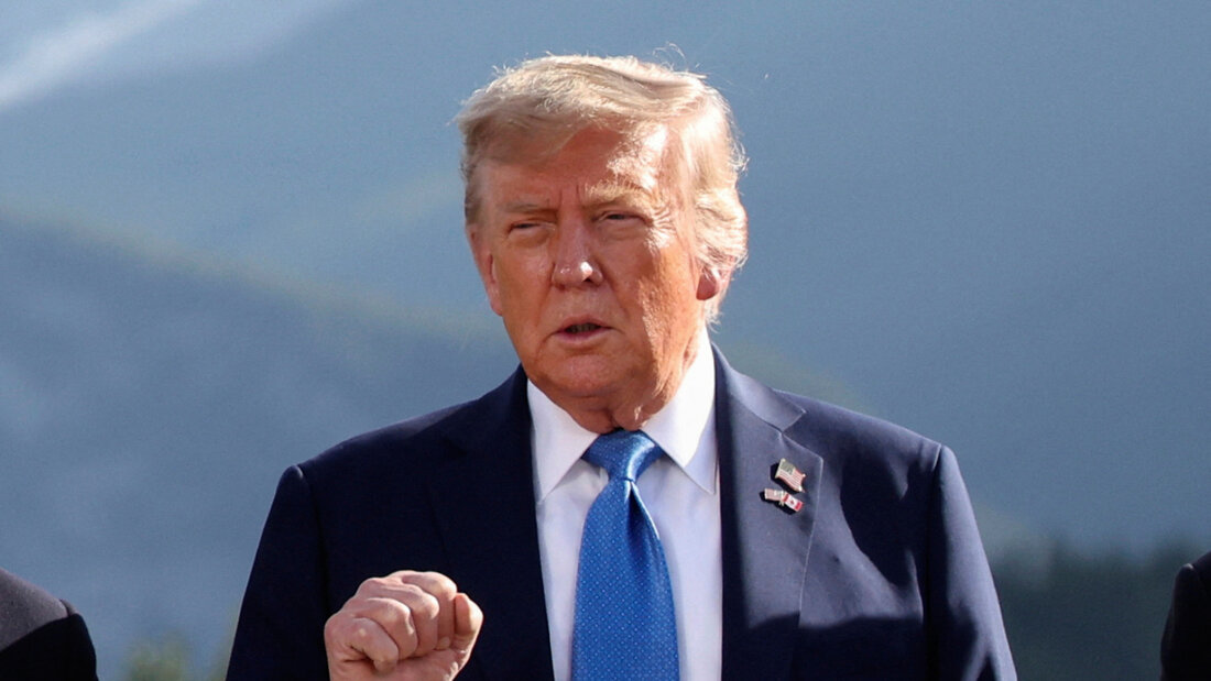 Die Regierung unter US-Präsident Donald Trump hat Einfuhrverbote für bestimmte Produkte aus dem Nachbarland Kanada angekündigt. (Archivbild) 20260909014506176.jpg