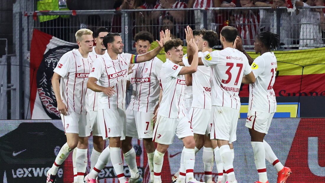 Freiburg jubelt in den ersten Saisonspielen viel, auch gegen Bremen 20260830174306636.jpg