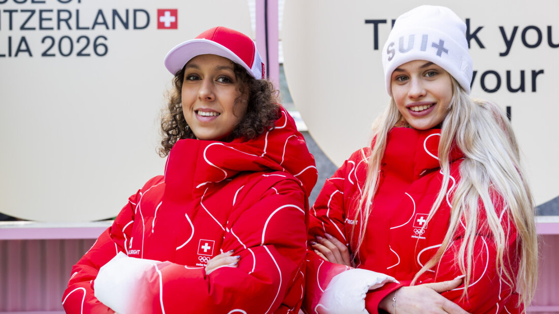 Beide sind nach einem schwierigen Jahr in Mailand dabei: Livia Kaiser (links) und Kimmy Repond 20260217050048364.jpg