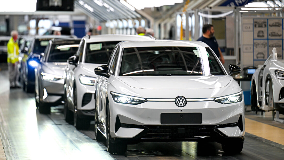 VW und andere deutsche Autobauer weisen im laufenden Jahr sinkende Verkaufszahlen aus. Hauptgrund ist die wachsende Konkurrenz aus China.(Symbolbild) 20260710142444014.jpg