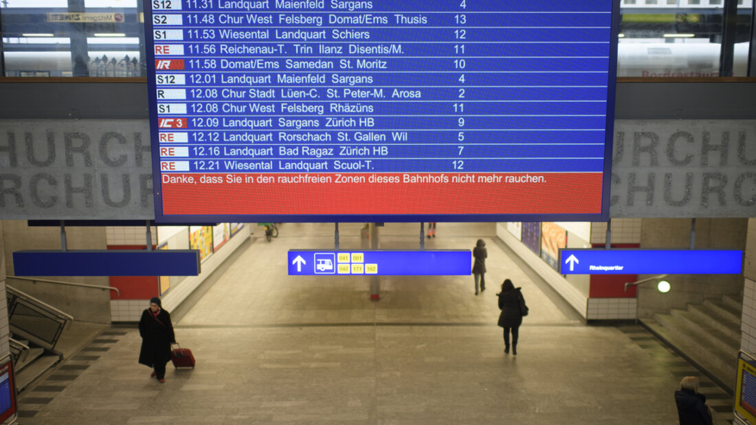 Die SBB testen das Marktpotenzial einer direkten Verbindung vom Zürcher Oberland nach Chur. (Archiv) 20250825103655124.jpg