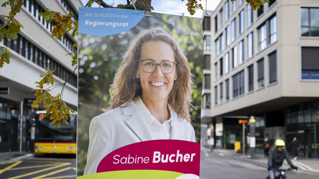 Sabine Bucher (GLP) machte beim ersten Wahlgang im Kanton Baselland das beste Resultat. 20251026124403591.jpg