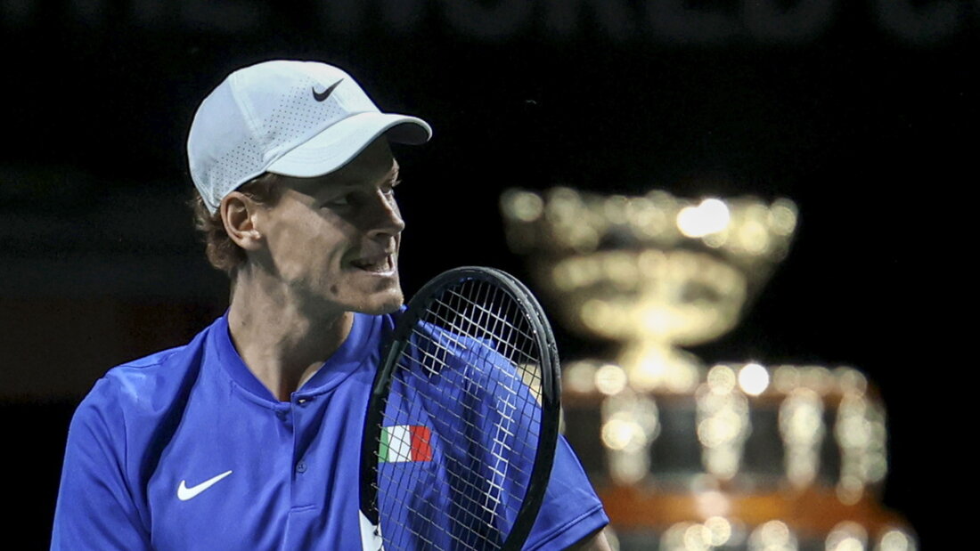 Der Weltranglistenerste Jannick Sinner könnte mit Italien zum dritten Mal in Folge den Davis Cup gewinnen 20250917132626815.jpg