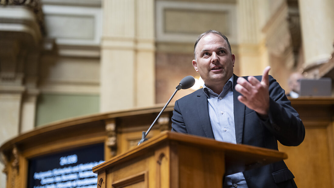 SVP-Präsident Marcel Dettling hat keine Ambitionen auf das Amt als Bundesrat. (Archivbild) 20250316003016003.jpg