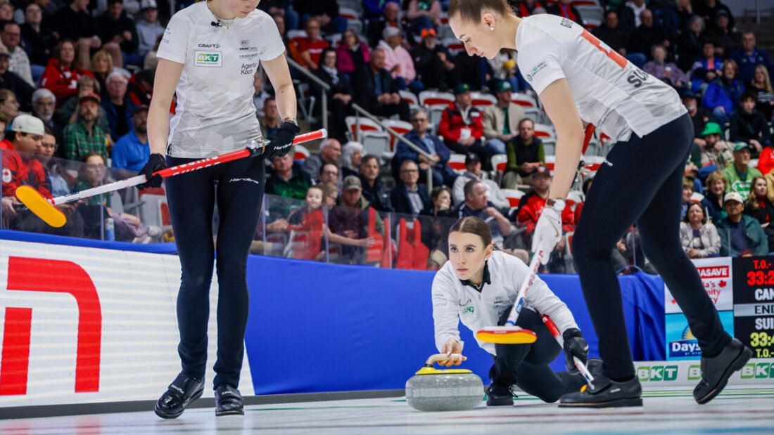 Elfter Sieg im zwölften Spiel: Skip Xenia Schwaller und ihr Team vom CC Grasshopper Club Zürich sind an der WM in Calgary in bestechender Form 20260321070709505.jpg
