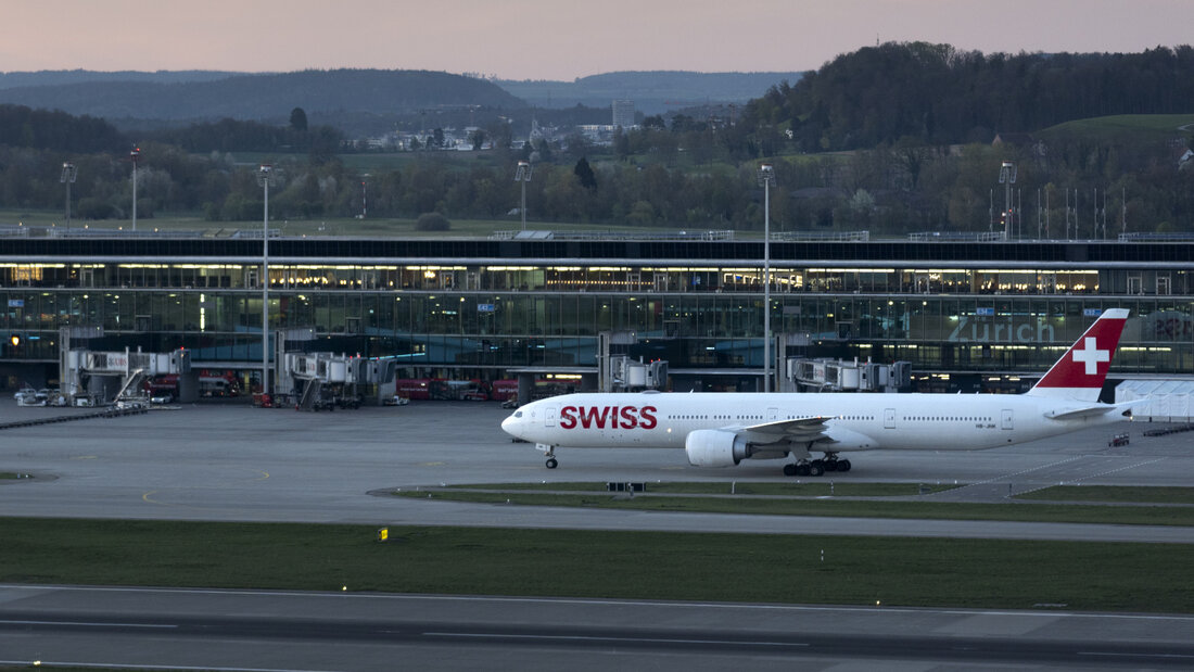 Das Unwetter vom vergangenen Freitag brachte den Flugbetrieb der Swiss erheblich durcheinander. (Symbolbild) 20260904082435771.jpg