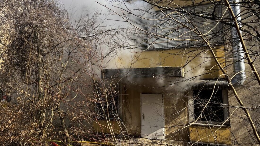 Ein über dem Gebäude liegendes Katzenhaus musste evakuiert werden. 20250215174934494.jpg