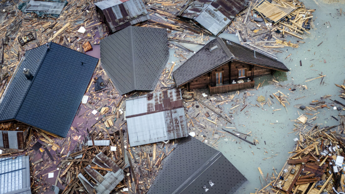 Die Schadenssumme in Blatten VS beläuft sich auf schätzungsweise 320 Millionen Franken. (Archivbild) 20250617075340997.jpg