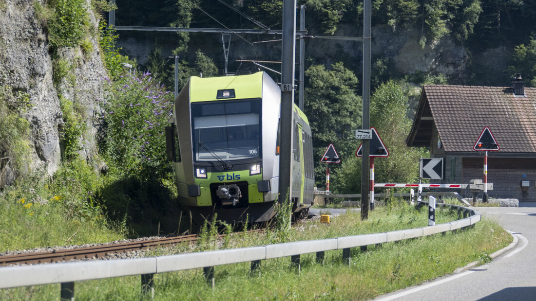 Die BLS transportierte 2024 mehr Passagiere als je zuvor. (Archivbild) 20250411074403593.jpg