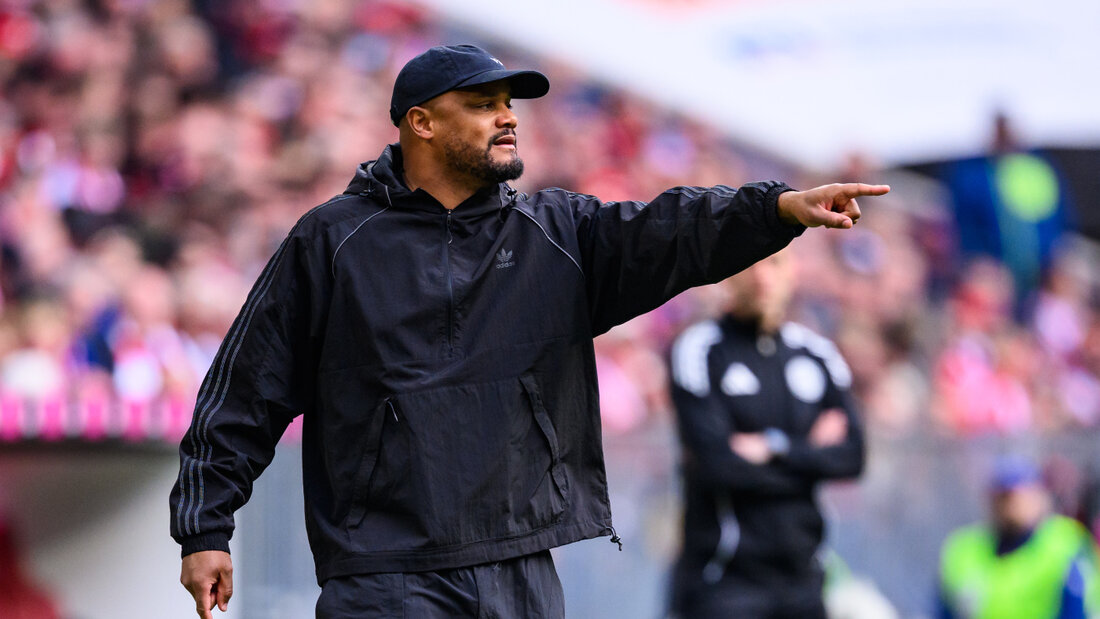 Bayern Münchens Trainer Vincent Kompany kennt nur eine Richtung - das werden in der am Freitag beginnenden neuen Spielzeit auch die Gegner wieder zu spüren bekommen 20260828043024026.jpg