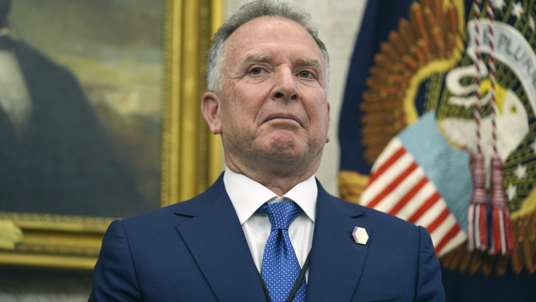 ARCHIV - Der US-Sondergesandte Steve Witkoff. Foto: Evan Vucci/AP/dpa/Archivbild 20250511182333903.jpg