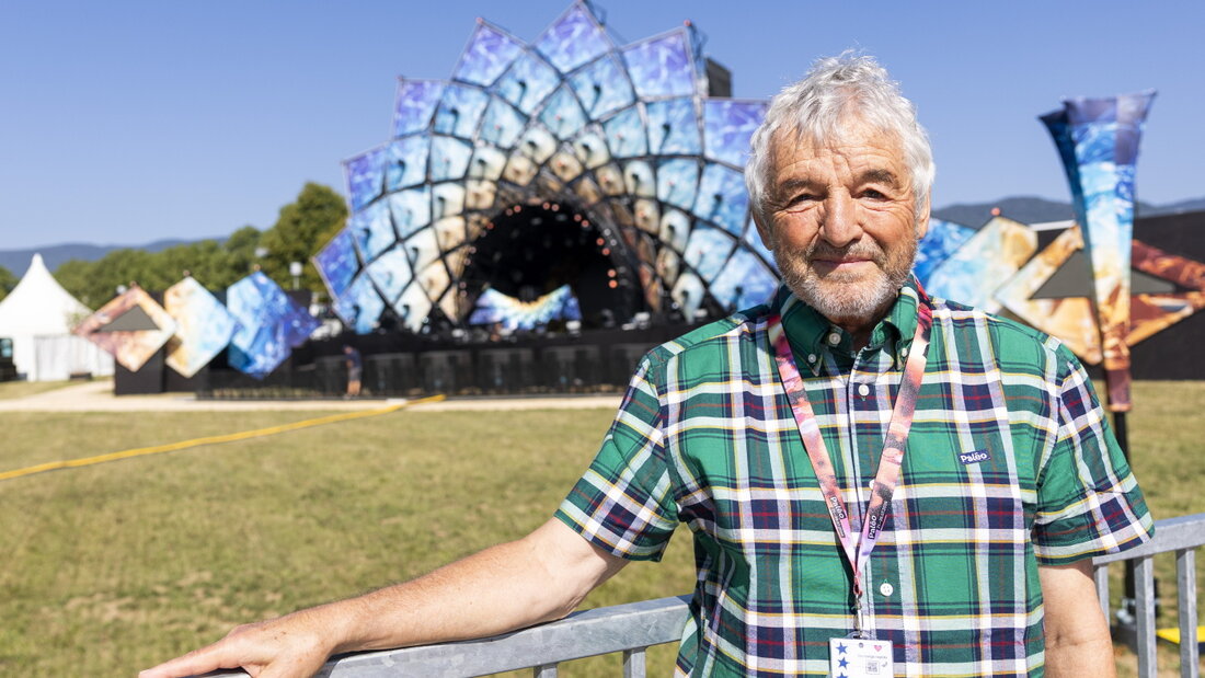 Paléo-Präsident Daniel Rossellat: "Für die ersten Tage ist sonniges Wetter angekündigt - das ist ein grosser Pluspunkt." 20260720145714849.jpg