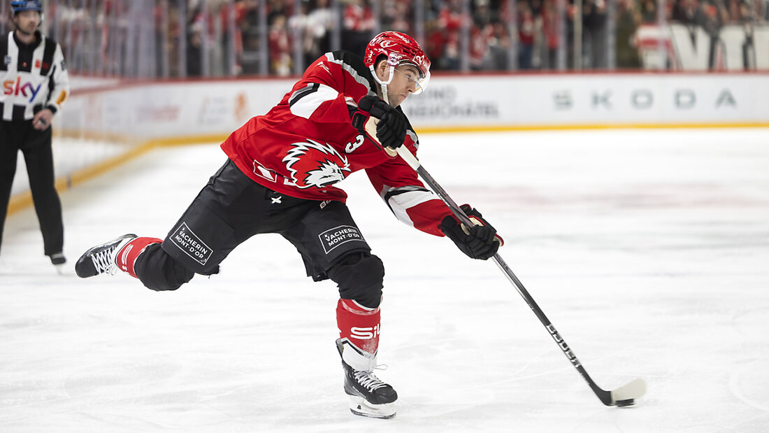 Kehrt aus persönlichen Gründen in die Heimat zurück: Der schwedische Verteidiger Christian Djoos, der mit Lausanne in der vergangenen Saison den Playoff-Final erreichte 20240531105427262.jpg