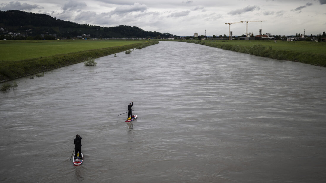 Am Alpenrhein soll mit dem Grossprojekt Rhesi der Hochwasserschutz verbessert werden. 20251113124148057.jpg