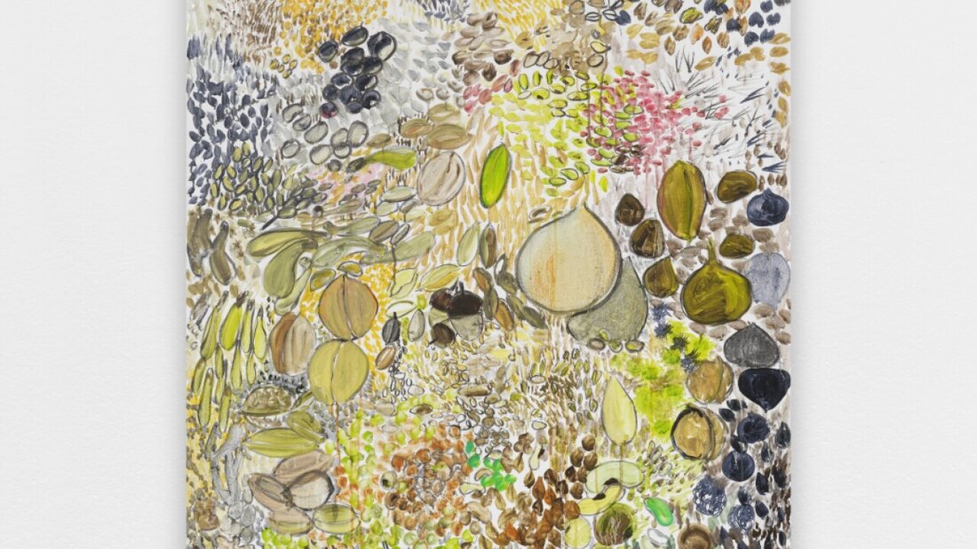 Körner nennt der Französische Künstler Fabrice Hyber dieses Werk. Bilder des Franzosen sind in einer Parallelausstellung der Kunstmuseen Thun BE und Warth TG zu sehen. 20260319111444078.jpg