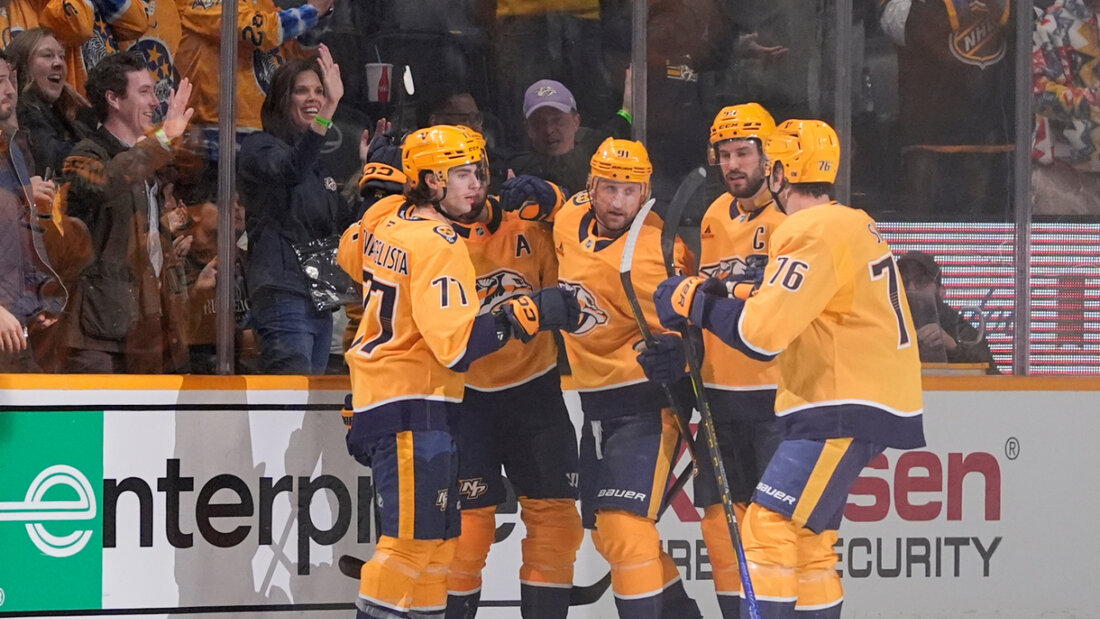 Die Nashville Predators eroberten mit einem 6:3 bei San Jose den letzten Playoff-Platz zurück 20260405083118835.jpg