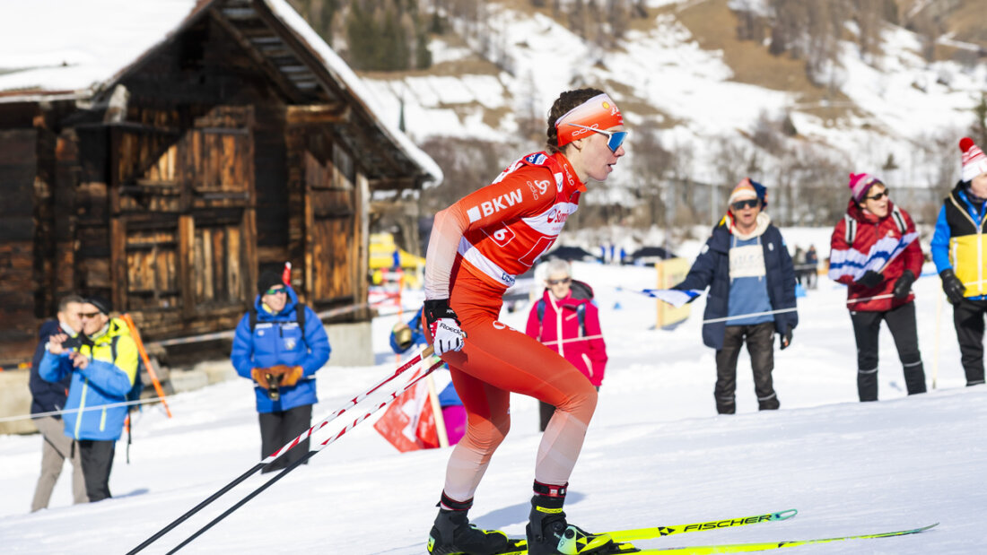 Nadja Kälin überzeugte im Teamsprint der Frauen im Obergoms 20260123150423996.jpg