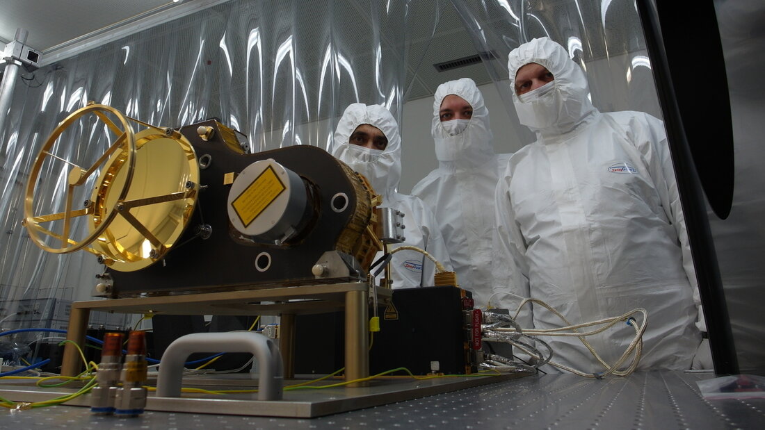 Vor zehn Jahren befand sich das Messinstrument "Bela" noch am Physikalischen Institut der Universität Bern. Nun wurde es 200 Millionen Kilometer von der Erde entfernt aktiviert. 20260915122242794.jpg