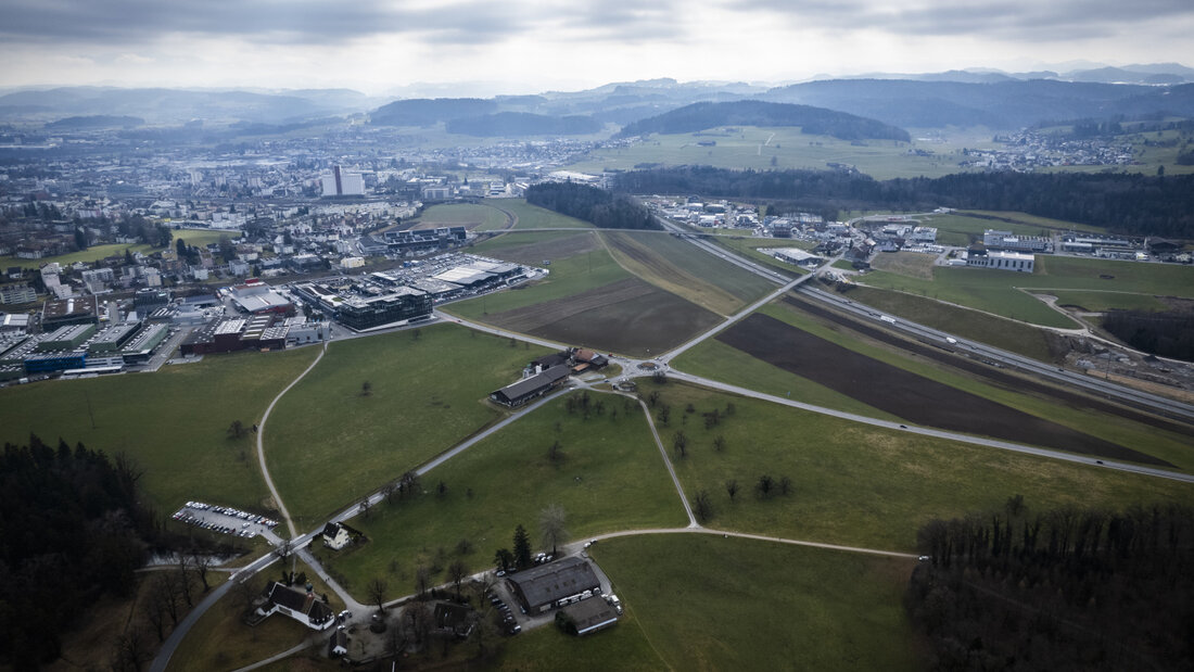 Ein geplanter Wirtschafts- und Arbeitsstandort im Kanton Thurgau ist das Gebiet Wil West. (Archivbild) 20261019105043849.jpg