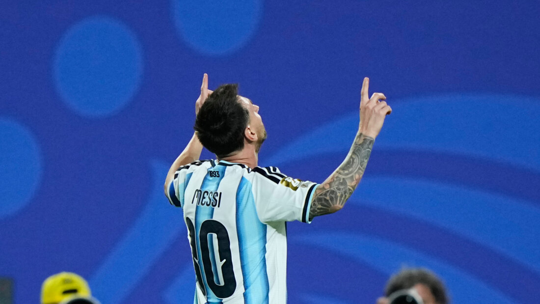 Arbeitet weiter an seinem Legendenstatus: Lionel Messi ist neu der beste Torschütze der WM-Geschichte 20260617044845012.jpg