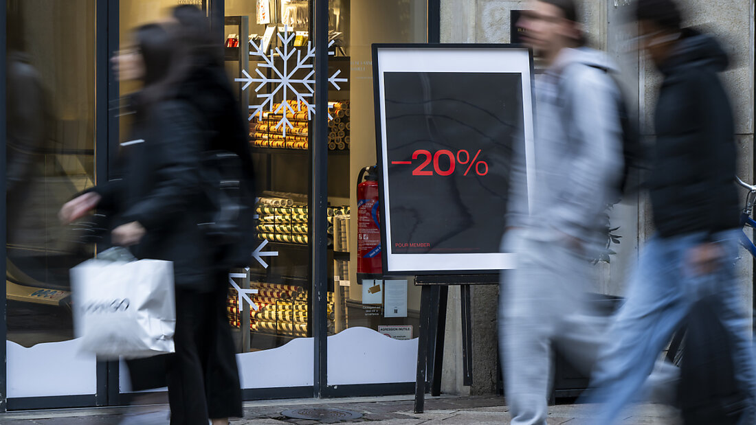 Detailhandel setzt im November weniger um als ein Jahr zuvor (Symbolbild) 20250106085843893.jpg