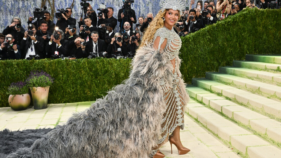 ARCHIV - Beyoncé kommt Benefizgala des Metropolitan Museum of Art anlässlich der Eröffnung der Ausstellung "Costume Art" in New York. Foto: Evan Agostini/Invision/dpa 20260513091334139.jpg