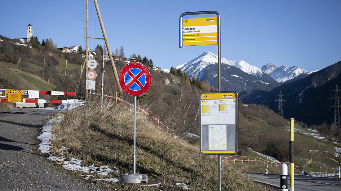 Das Bergdorf Brienz darf seit zwei Monaten nicht mehr betreten werden. (Archivaufnahme) 20250131074835184.jpg