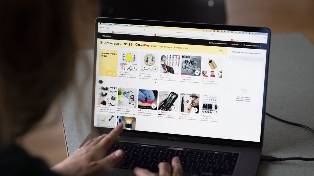 Die chinesische Regierung nimmt den Online-Händler AliExpress von Alibaba gegen eine EU-Strafe in Schutz. (Archivbild) 20260722092806968.jpg