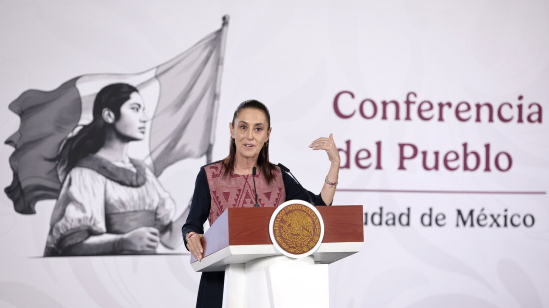 Laut Mexikos Präsidentin Claudia Sheinbaum wird das WM-Quartier der iranischen Nationalmannschaft in Tijuana sein. (Archivbild) 20260525233338805.jpg