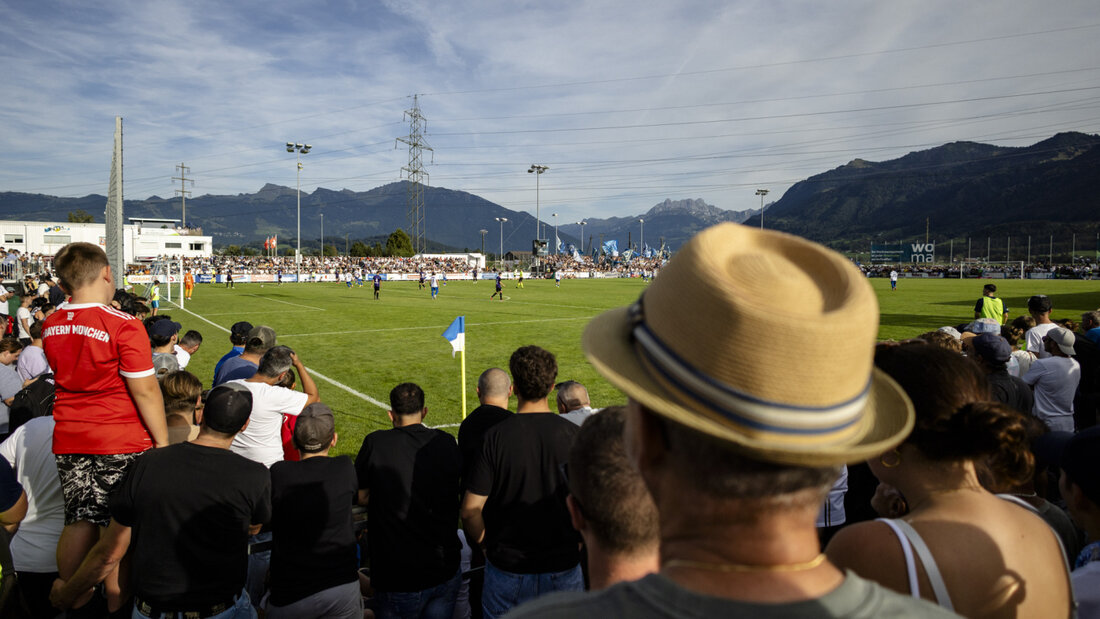 Klassenvergleich auf den regionalen Fussballplätzen: In der 1. Hauptrunde des Schweizer Cups können sich Amateure mit den Profis messen - der Erstligist Tuggen empfängt wie schon 2023 den FC Zürich 20260701134159454.jpg