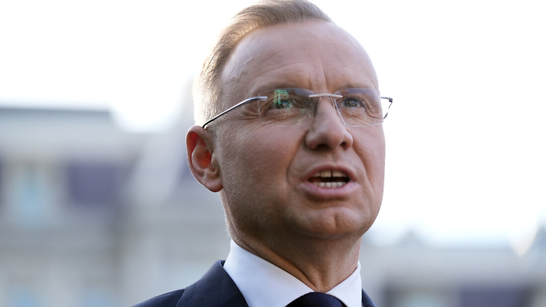 ARCHIV - Der polnische Präsident Andrzej Duda. Foto: Andrew Harnik/AP/dpa 20240802190618232.jpg