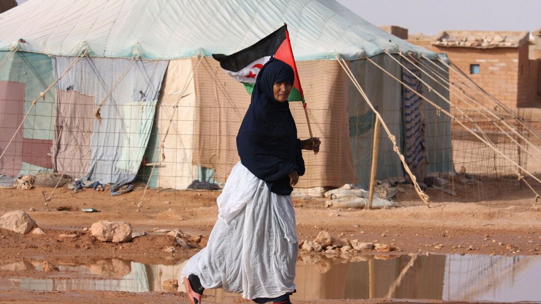 In einem Sahrawi-Flüchtlingslager an der Grenze zu Algerien. (Archivbild) 20260929214246352.jpg