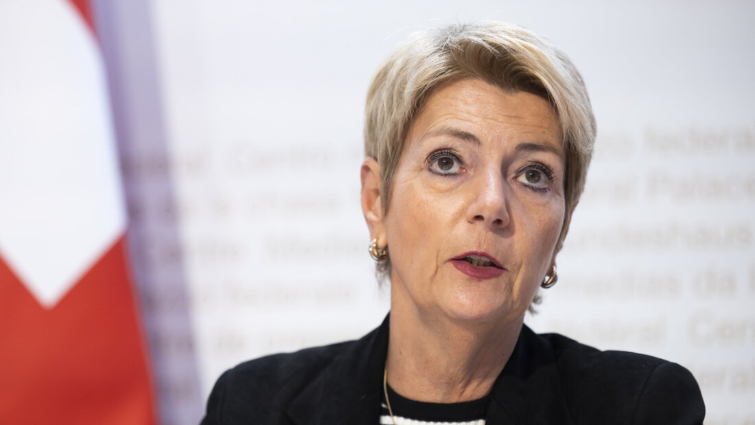 Bundespräsidentin Karin Keller-Sutter solidarisierte sich mit den Opfern von Sydney. 20251214141943312.jpg