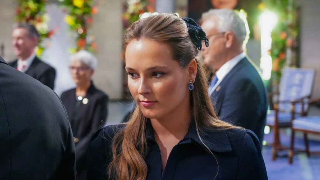 ARCHIV - Norwegens Prinzessin Ingrid Alexandra schaut während der Verleihung des Friedensnobelpreises im Osloer Rathaus zu. Foto: Ole Berg-Rusten/NTB Scanpix Pool/AP/dpa 20260603152118723.jpg