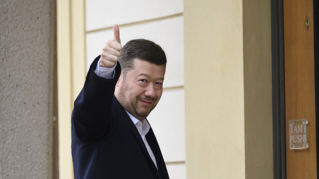 ARCHIV - Der tschechische SPD-Vorsitzende Tomio Okamura Tomio Okamura (Archivbild). Foto: Kamaryt Michal/CTK/dpa 20251105194701322.jpg