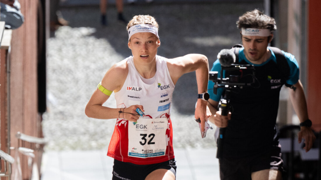 Simona Aebersold zeigte als Schlussläuferin der Schweizer Mixed-Staffel an der Sprint-WM eine fantastische Leistung 20260711171807461.jpg