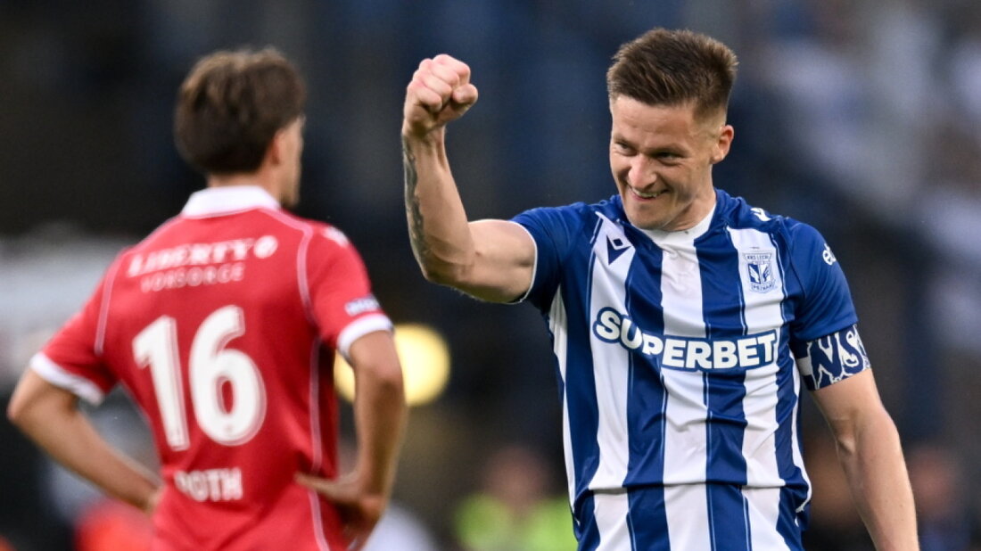 Lech Poznan zeigt Thun im Duell zwischen dem polnischen Champion und dem Schweizer Meister den Meister 20260820205708352.jpg