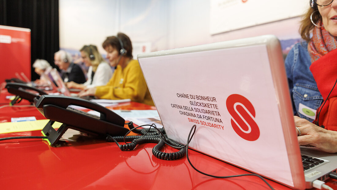 Die Glückskette sammelt am Dienstag Spenden für die Erdbebenopfer in Südostasien. (Archivbild) 20250408075946800.jpg