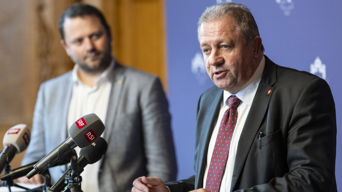 Laut Jacques Nicolet (SVP/VD, rechts), Präsident der Finanzkommission des Nationalrats (FK-N), soll das Entlastungspaket des Bundes nicht weiter abgespeckt werden. 20260220140144759.jpg