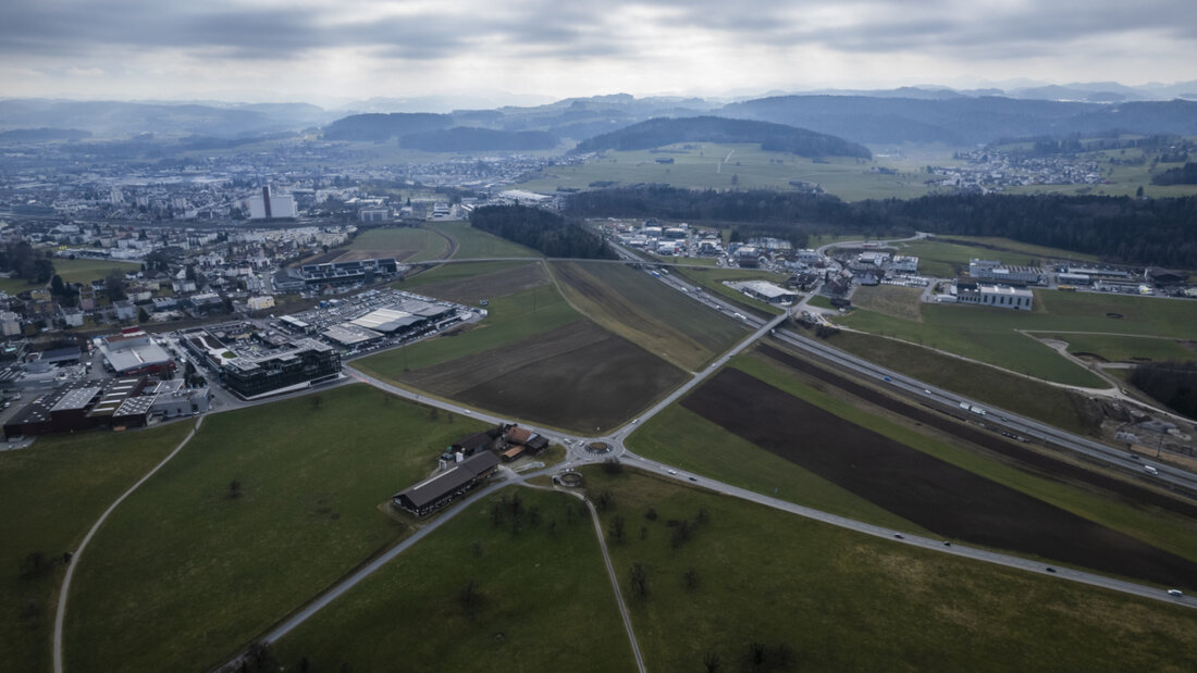 Auf dem Areal Wil West sollen in den kommenden Jahren 2500 bis 3000 Arbeitsplätze entstehen. (Archivbild) 20260308173329267.jpg