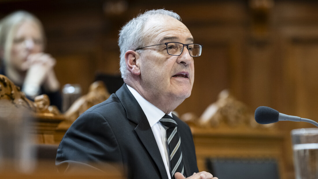 Bundesrat Guy Parmelin hat sich mit dem US-Handelsbeauftragten Jamieson Greer ausgetauscht. (Archivbild) 20251107180153135.jpg