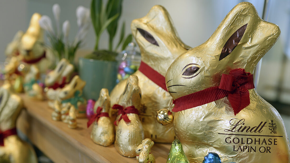Der Schokoladehersteller Lindt&Sprüngli hat im vergangenen Jahr beim Umsatz die 5-Milliarden-Marke erneut übertroffen. (Archivbild) 20250114074514752.jpg