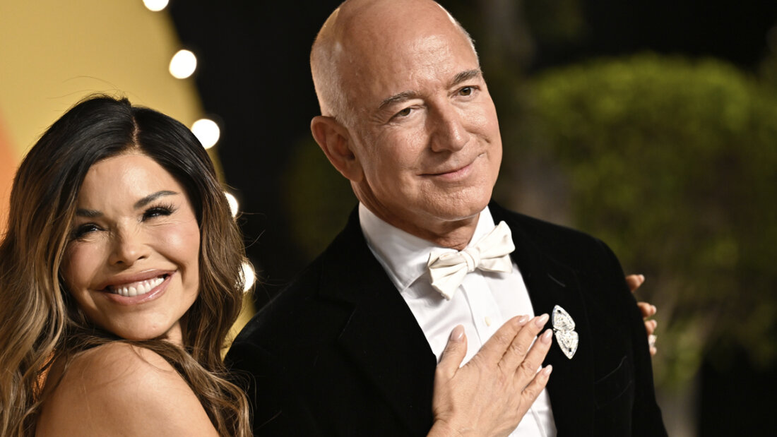 ARCHIV - Lauren Sánchez und Jeff Bezos (Archivbild). Foto: Evan Agostini/Invision/dpa 20250613172417988.jpg