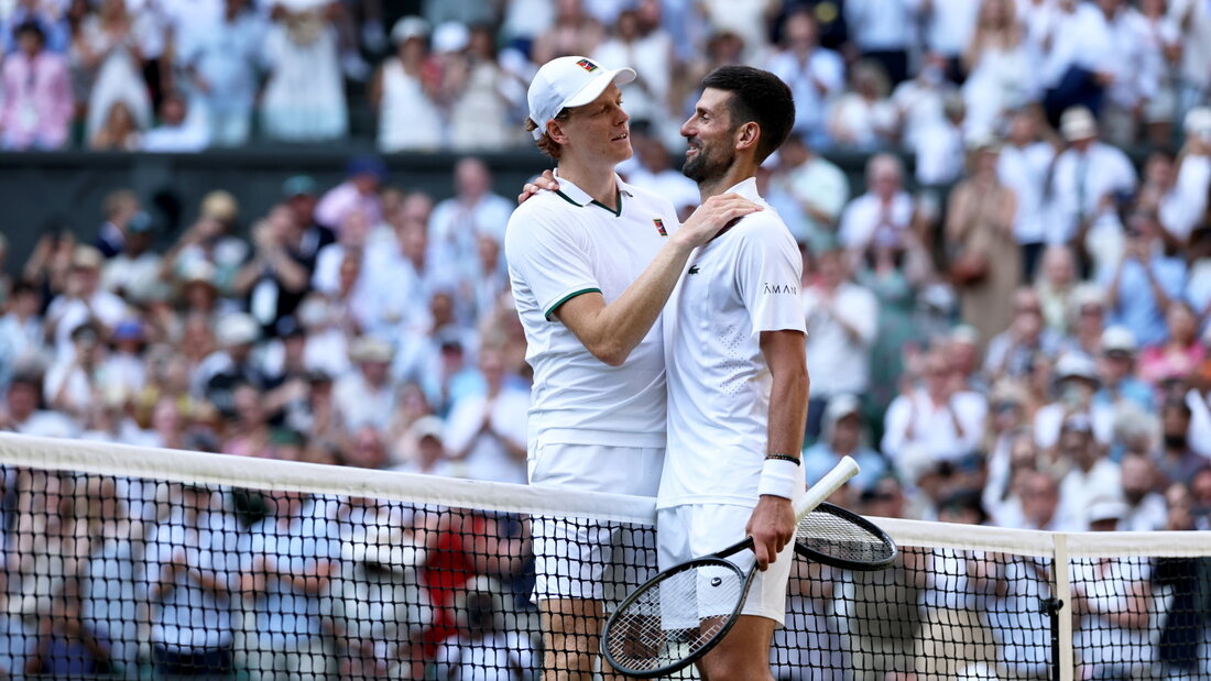 Jannik Sinner lässt Novak Djokovic keine Chance und steht wie im Vorjahr im Final von Wimbledon 20260710201712048.jpg