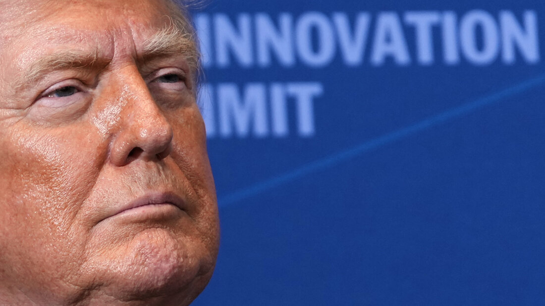 Die USA unter Präsident Donald Trump kündigen einen Zollsatz von 25 Prozent für einige Produkte aus Brasilien an und begründen das mit angeblich unfairen Handelspraktiken. 20260716054745424.jpg