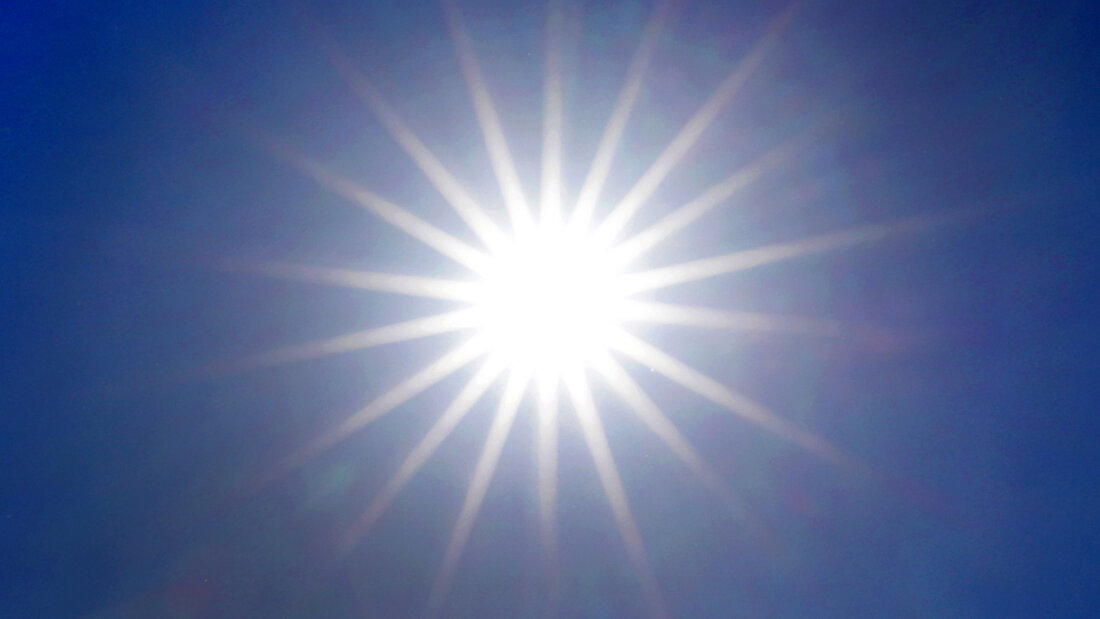 Der Sonnenüberschuss betrug 2025 bisher 12 Prozent. (Archivbild) 20250715110330018.jpg