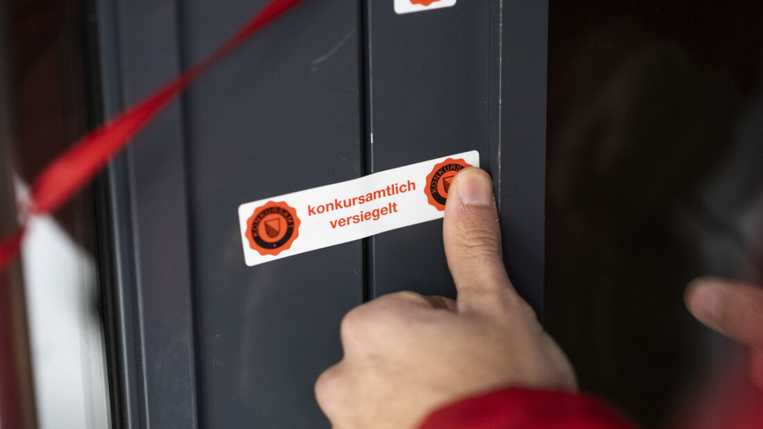 Die Firmenpleiten kletterten von Januar bis November um über 36 Prozent. (Archivbild) 20251201091444603.jpg